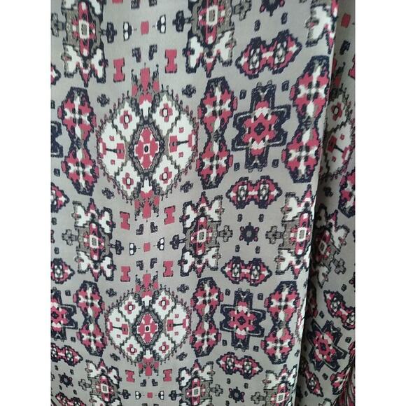 Ariat Poncho Style Blouse Lined Hi Low Western Boho Oversized Flowy. Size S - Picture 10 of 11